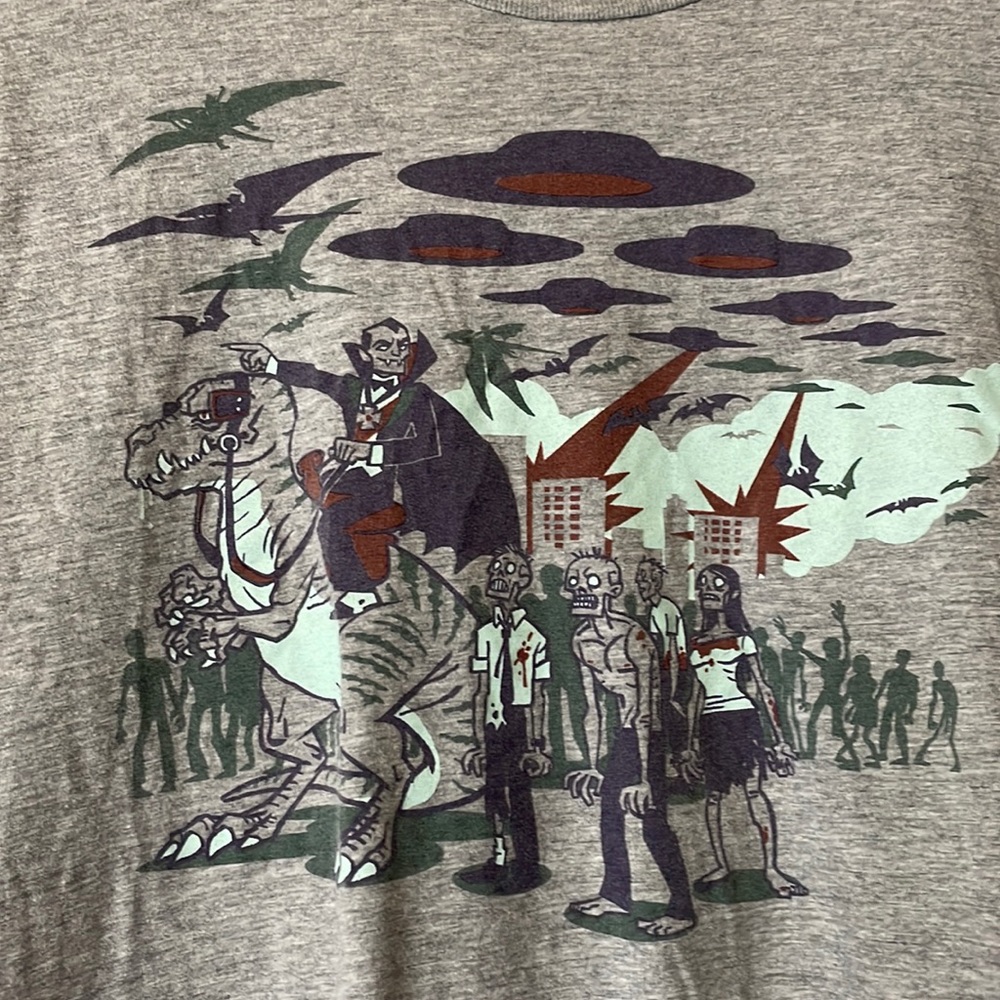 Threadless THIS is how the world ends T-Shirt.